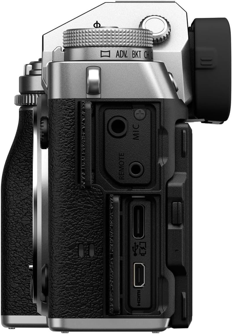 FUJIFILM X-T5 Mirrorless Digital Camera XF16-50mmF2.8-4.8 R LM WR Lens Kit - Silver