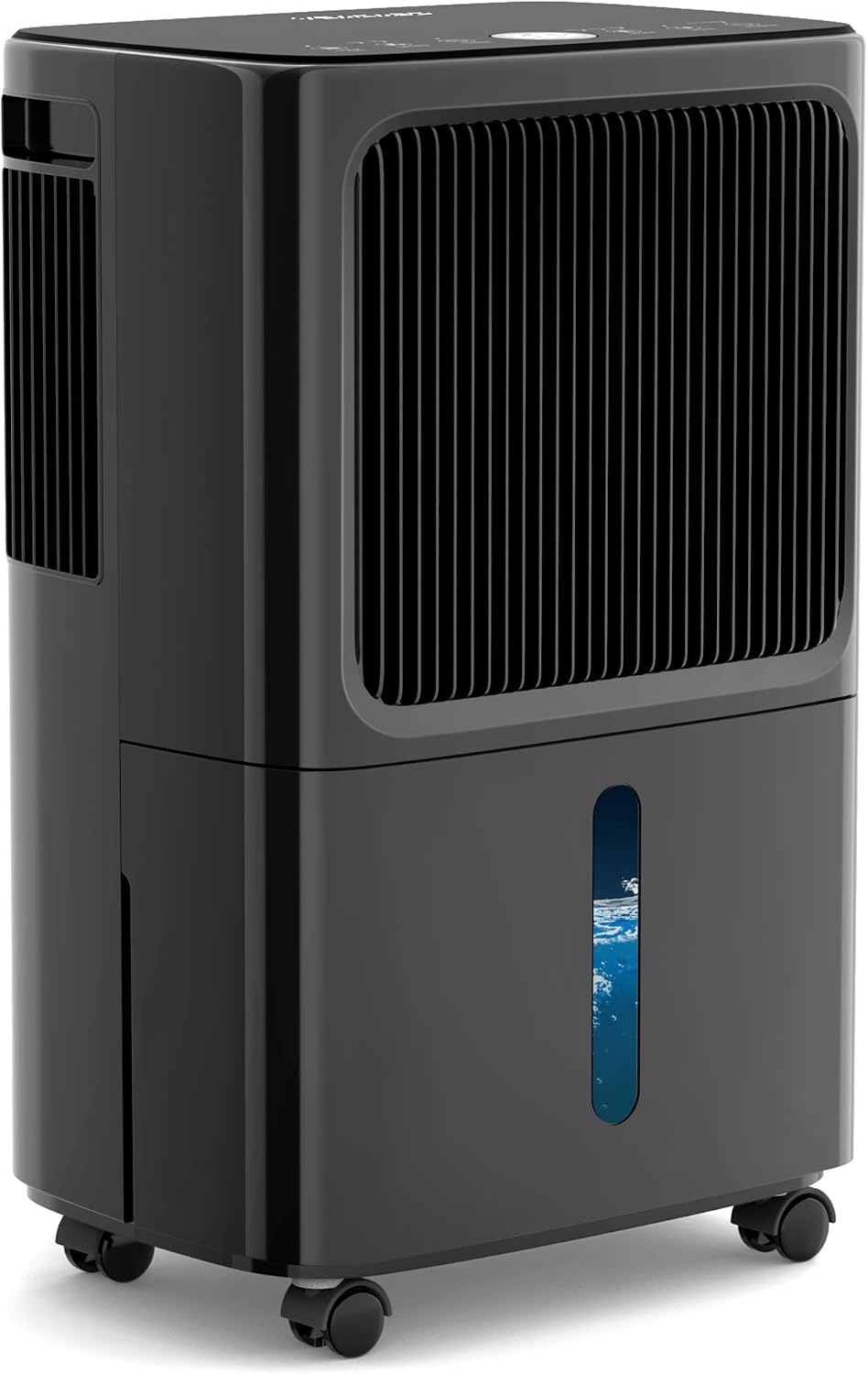 2500 Sq.Ft Dehumidifiers for Home with Drain Hose Max 34 Pints, VEAGASO Dehumidifier for Basement, Bathroom, Bedroom, Three Modes, Intelligent Humidity Control, Dry Clothes, 24HR Timer BLACK