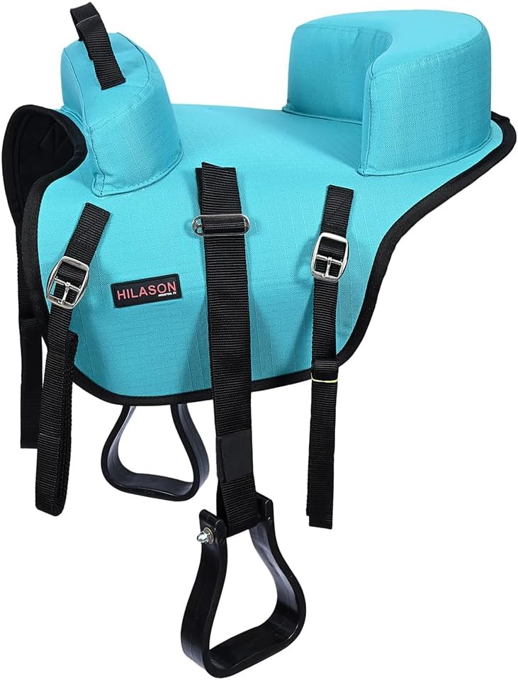 HILASON Western Horse Saddle Buddy Seat for Kids | Compatible with Horses Children Junior Equestrian
