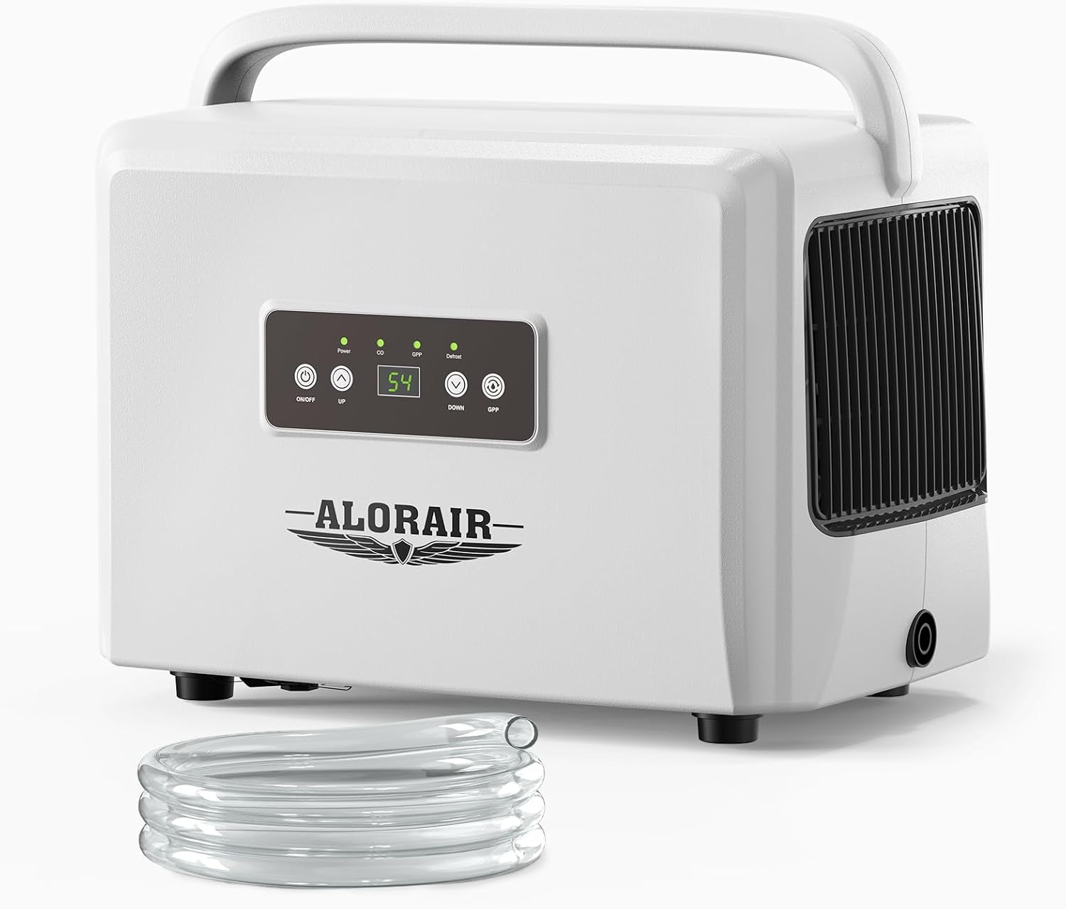 ALORAIR 70 Pints Crawlspaces Dehumidifier with Drain Hose for Commercial, Basements, Industry Water Damage Unit, Energy Star, Compact, Auto Defrost, Memory Starting Crawl Spaces Dehumidifiers