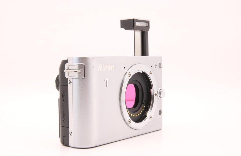 Nikon 1 J1 10.1 MP HD Digital Camera Body Only (Silver)