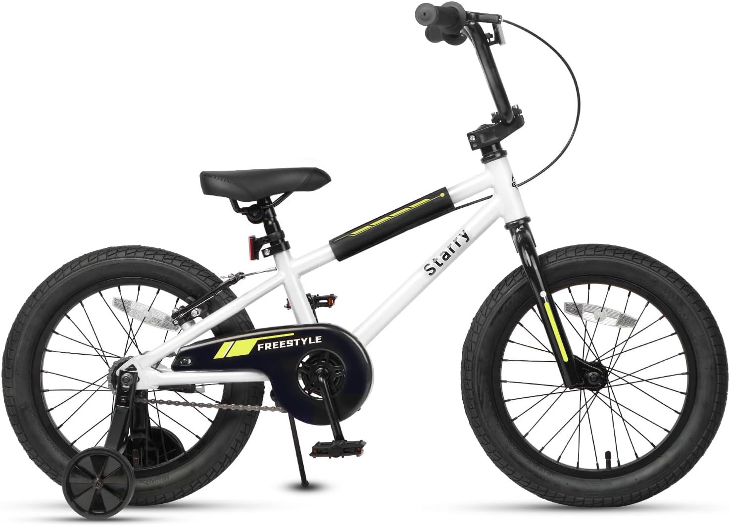 cubsala 12 14 16 18 Inch Kids Bike BMX Style Bicycle with Training Wheels Coaster Brake for 2-10 Years Old Toddlers Boys Girls Multiple Colors