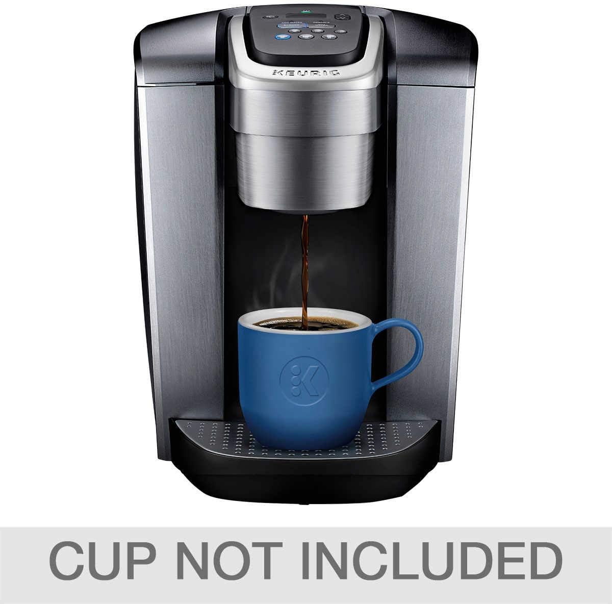 Keurig Fil K-Elite C Single Serve Coffee Maker (Brushed Silver) with 15, Water Filter, and My K-Cup, 2