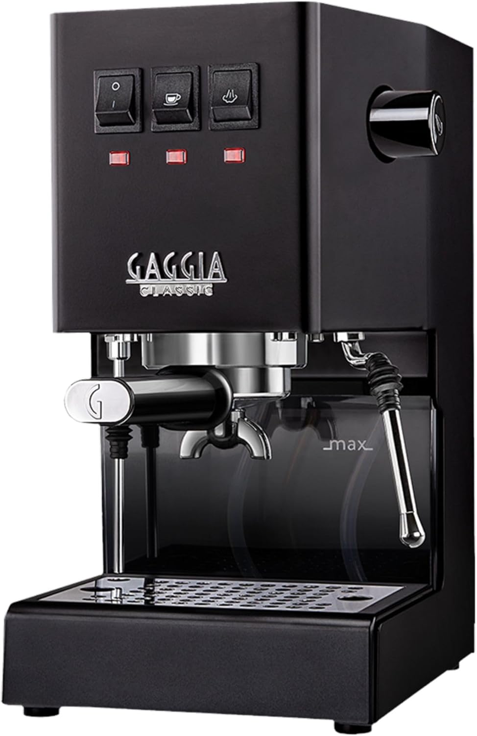 Gaggia RI9380/49 Classic Evo Pro Espresso Machine, Thunder Black, Small