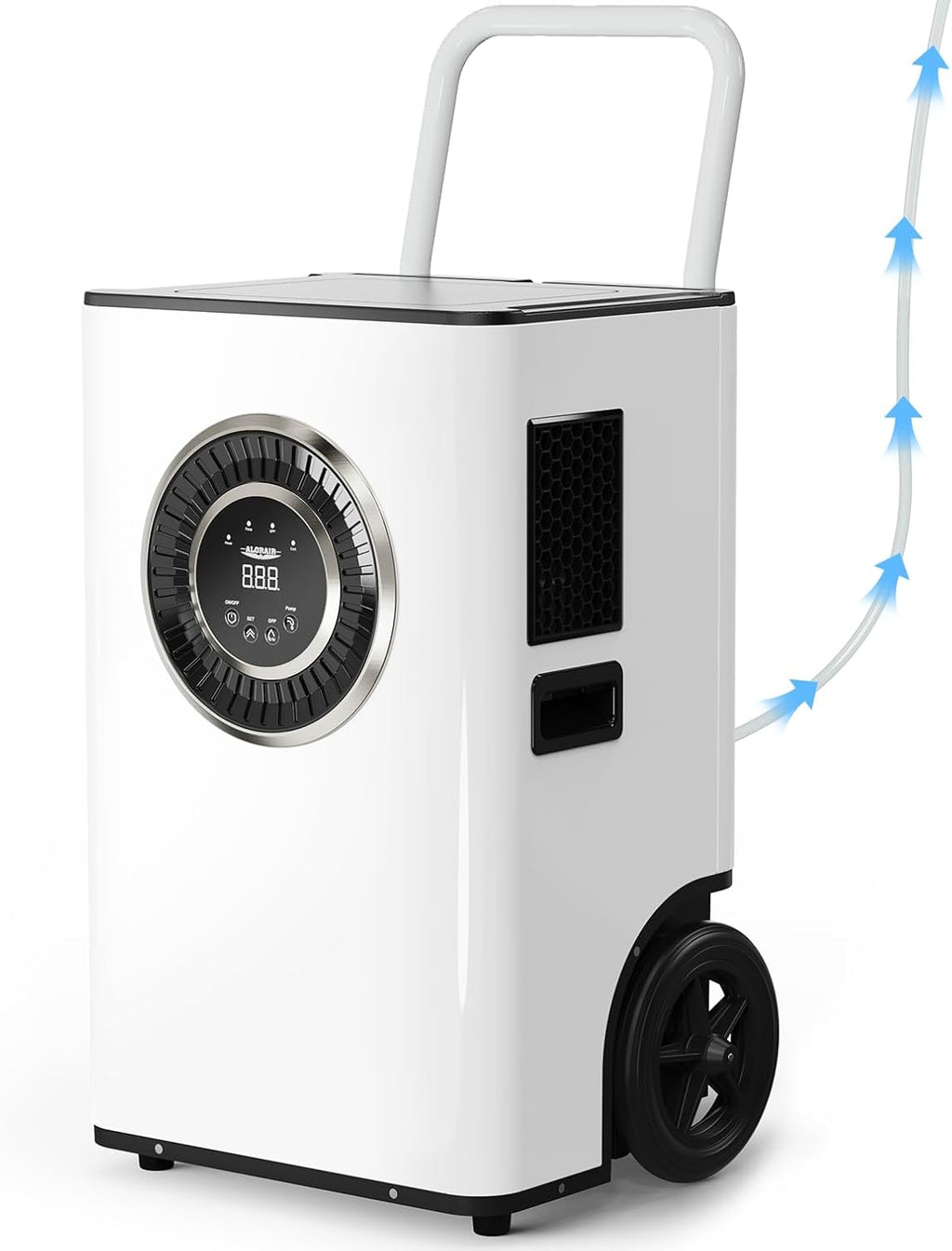 ALORAIR 110 PPD Commercial Dehumidifier with Pump & Drain Hose, LGR Tech Dehumidifiers for Large Room, Basement, Warehouse, Industrial Space, 5 Years Limited Warranty, Sentinel Elite50X