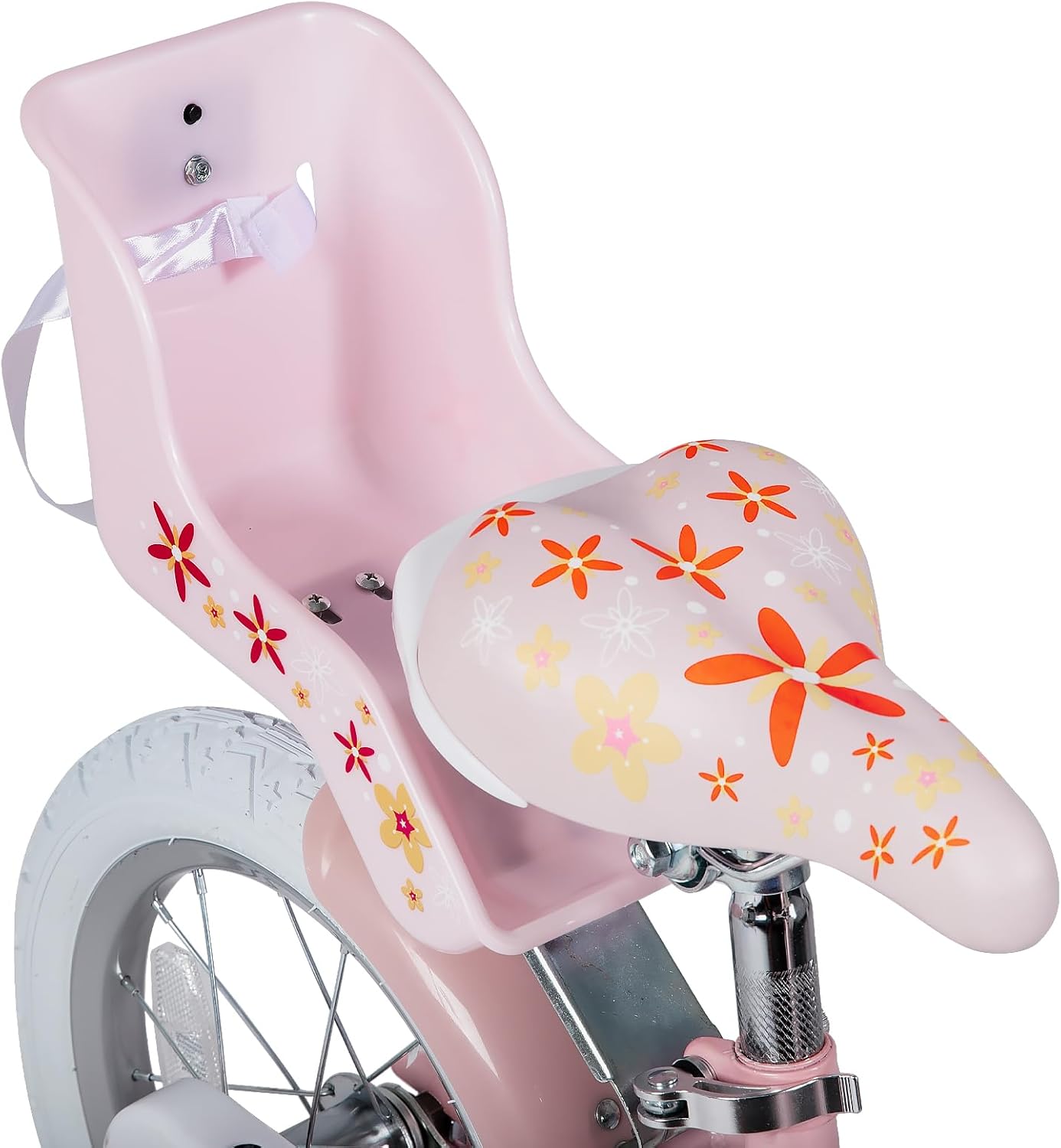 JOYSTAR Unicorn Kids Bike for Girls Ages 2-9 Years Old, 12 14 16 18 Inch Kids Bike with Training Wheels, Doll Seat, Streamers and Basket, Toddler Girl Bicycle, Multiple Colors
