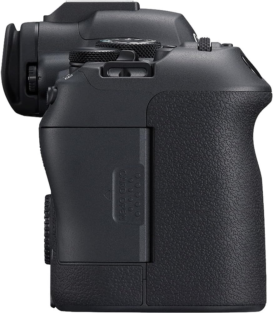 Canon EOS R6 Mark II Mirrorless Camera Kit with RF 24-105mm f/4 Lens | 24.2MP Full-Frame, 4K 60fps, Dual Pixel CMOS AF II, Vlogging & Professional Photography (5666C011) + 64GB Card + Shoulder Bag