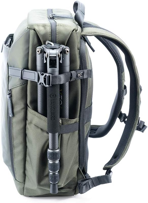 VANGUARD VEO SELECT49 GR Backpack/Shoulder Bag for DSLR, Mirrorless/CSC Camera or Drone, Green