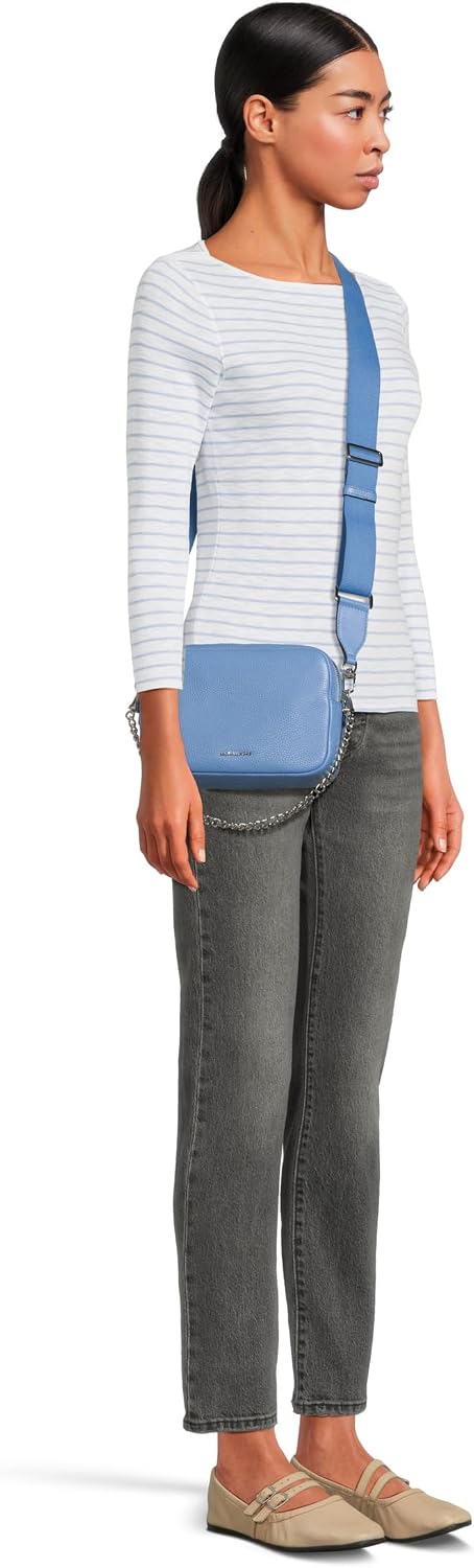 Michael Kors, Womens, Bryant Double Zip Chain Camera Crossbody