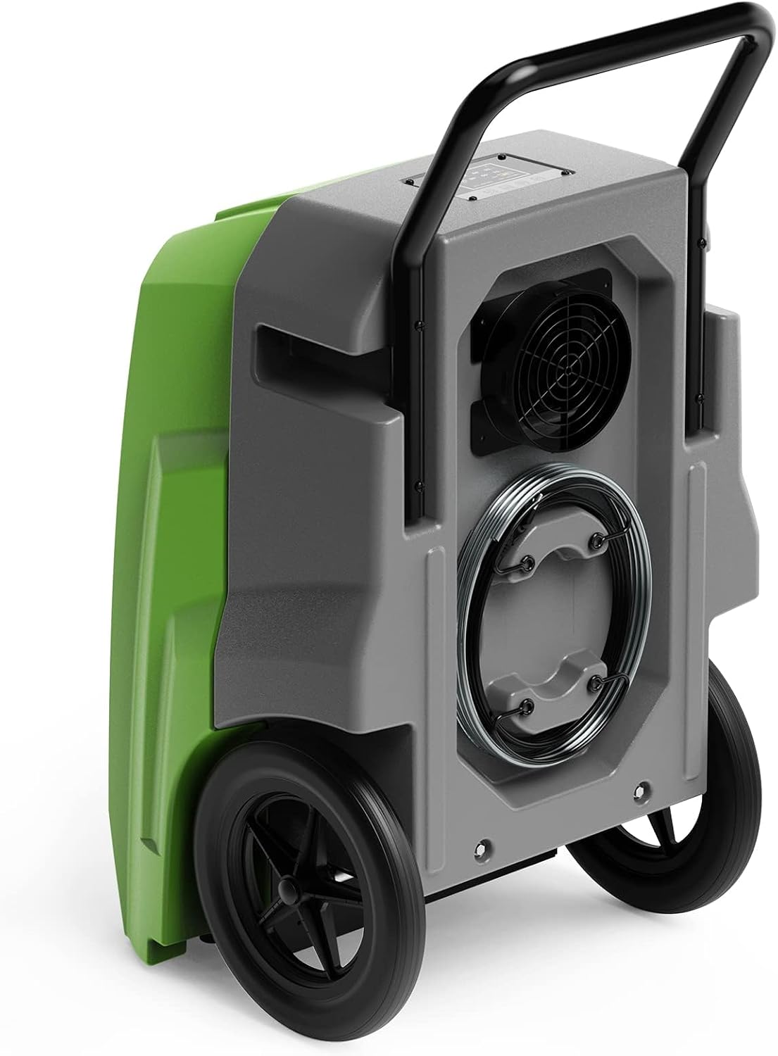 ALORAIR 180Pints LGR Industrial Dehumidifier with Pump and Drain Hose, Portable Commercial Dehumidifier with Wheels for Home, Basements, Garages, and Job Sites, Green
