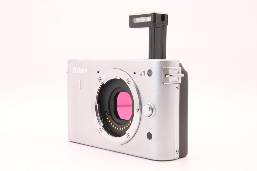 Nikon 1 J1 10.1 MP HD Digital Camera Body Only (Silver)