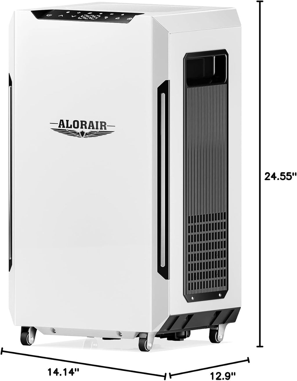 ALORAIR 120 Pints Commercial Grade Dehumidifier with Pump & Drain Hose SLGR Tech High Efficient Industrial Dehu for Bedroom, Basement, Bathroom, Home Use, Garage, Warehouse, 5 Years Limited Warranty