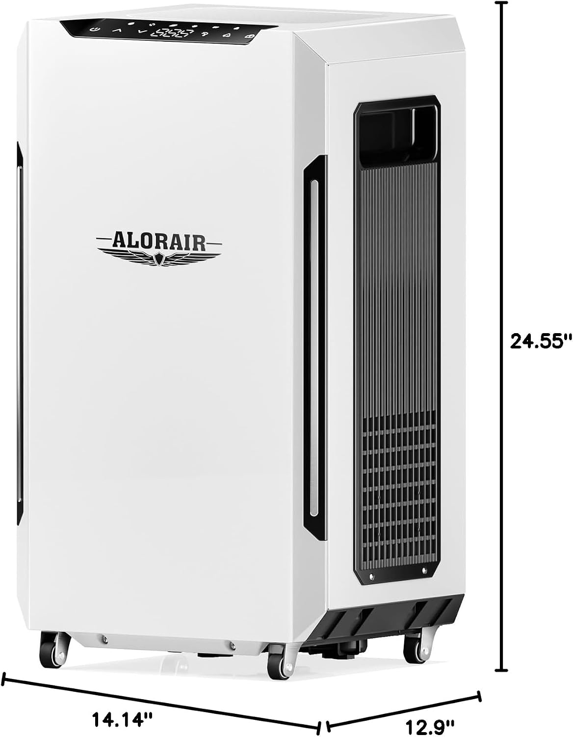 ALORAIR 120 Pints Commercial Grade Dehumidifier with Pump & Drain Hose SLGR Tech High Efficient Industrial Dehu for Bedroom, Basement, Bathroom, Home Use, Garage, Warehouse, 5 Years Limited Warranty