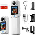 SJCAM C300 64GB,4K Vlogging YouTube Live Streaming,7Hour Power,6-Axis Stabilization,Dual-Touch Screen,Birthday Gifts for Kids Women Her Mom Wife Girlfriend Valentines Mothers Day