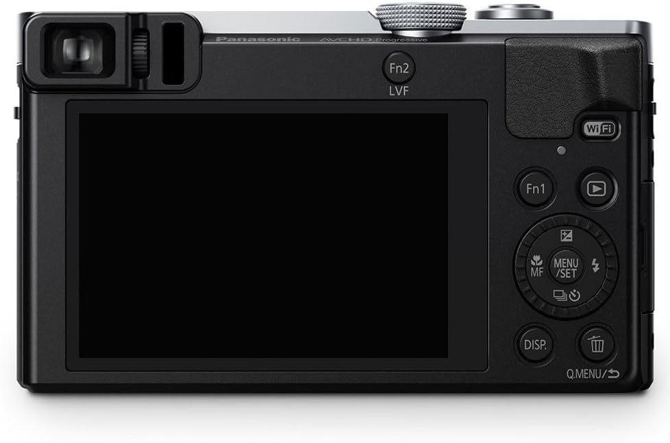 PANASONIC LUMIX ZS50 Camera, 30X LEICA DC Vario-ELMAR Lens, 12.1 Megapixels, High Sensitivity Sensor, Eye Viewfinder, DMC-ZS50S (USA SILVER)