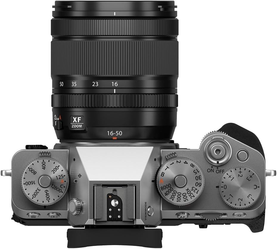 FUJIFILM X-T5 Mirrorless Digital Camera XF16-50mmF2.8-4.8 R LM WR Lens Kit - Silver