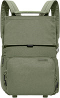 BREVITE - The Runner - Compact Camera Backpacks for Photographers - A Minimalist & Travel-friendly Photography Backpack Compatible With Both Laptop & DSLR Accessories 18L (Pine Green)