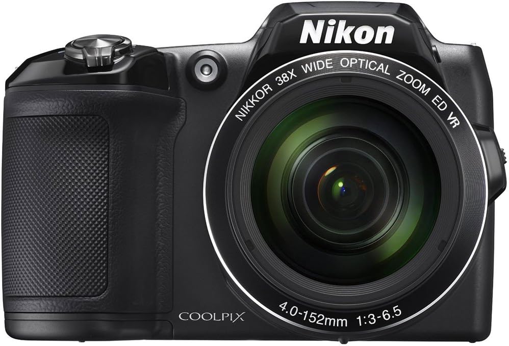 Nikon COOLPIX L840 Digital Camera with 38x Optical Zoom and Built-in Wi-Fi (Black) (Renewed)