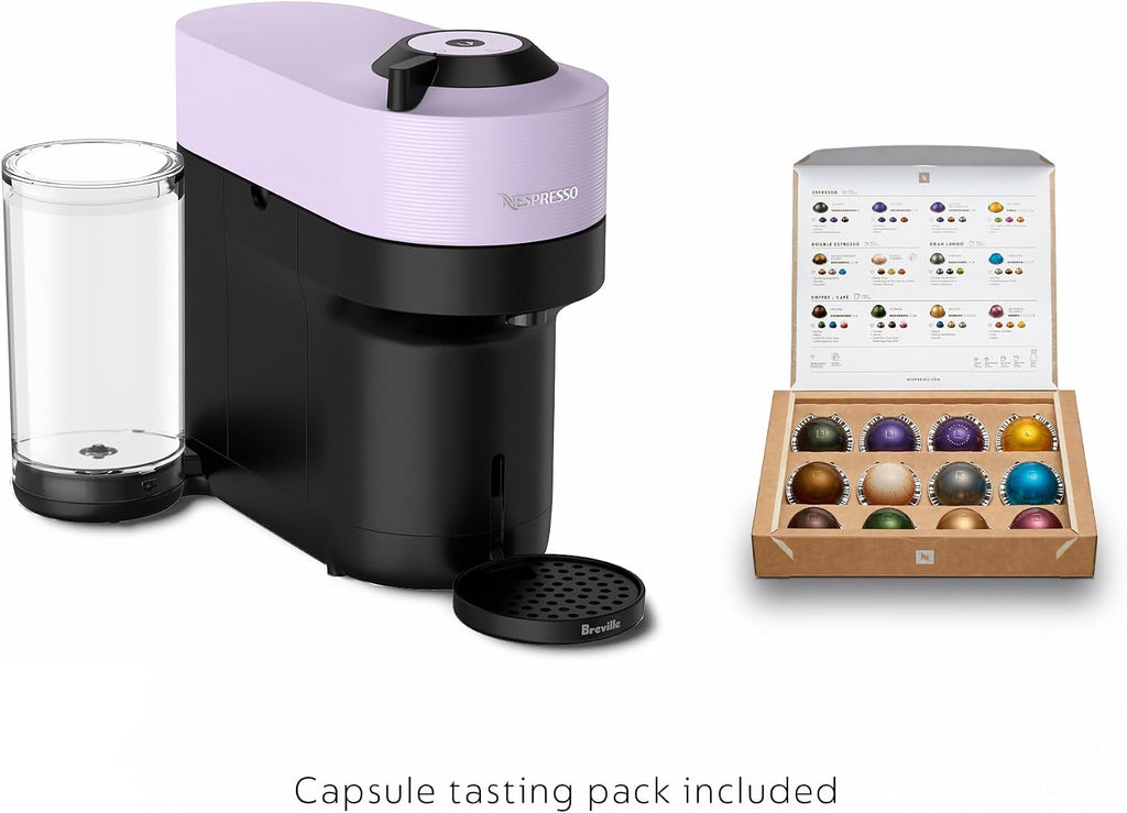 Nespresso Vertuo Pop+ Bundle by Breville, Lilac