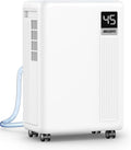 30 Pint Dehumidifier for Basement, 2500 Sq. Ft Dehumidifiers for Home with Drain Hose, 3 Modes, Smart Humidity Control, 24H Timer, 0.52 Gal Water Tank, for Whole House, Bedroom, Bathroom, Garage, Rv