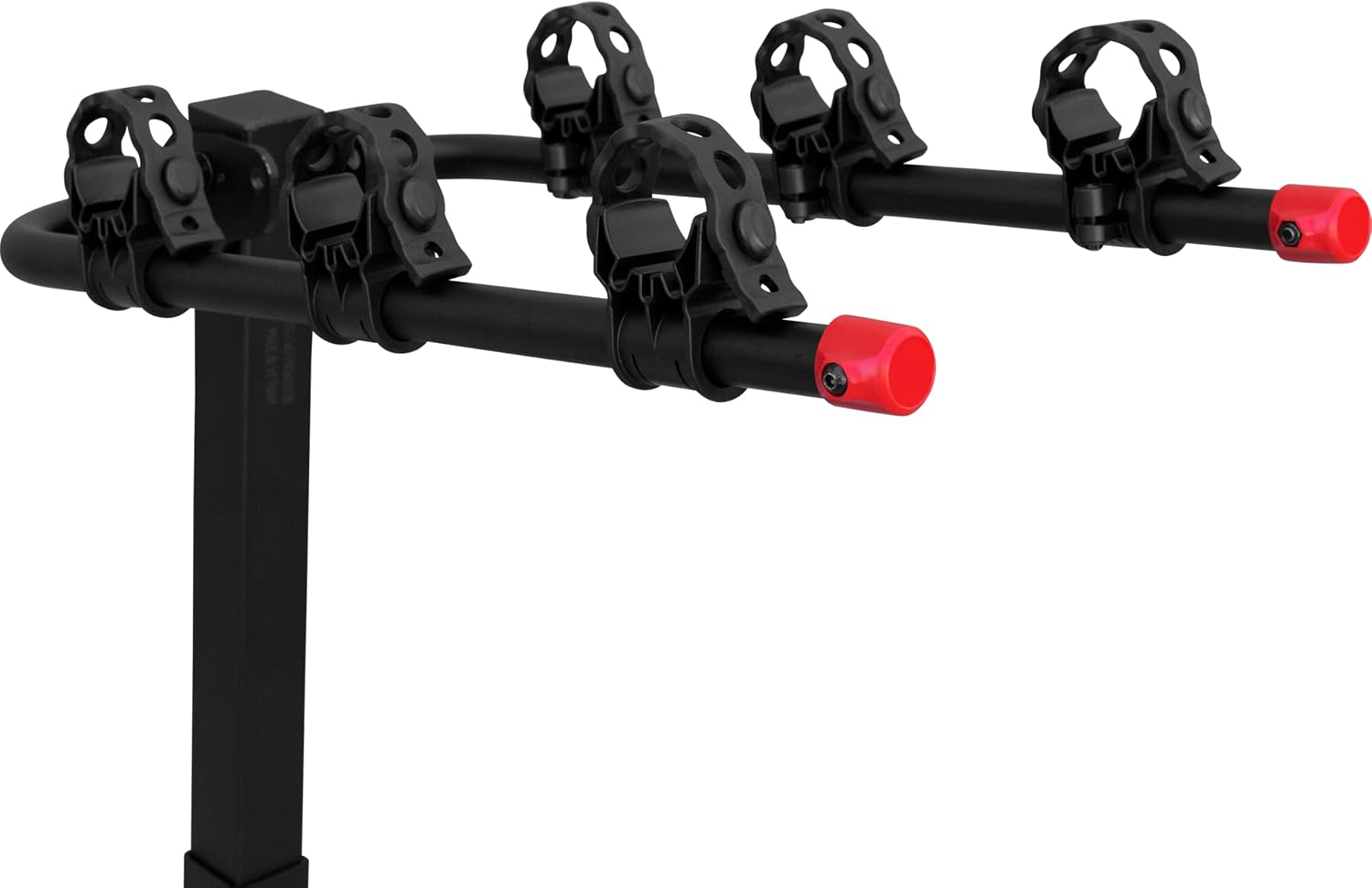 Retrospec Lenox 2-5 Bike Rack Hitch for Car, Truck, SUV - 2in Hitch Mount with Foldable Steel Frame, Anti-Rattle Adapter & Tie Down Straps