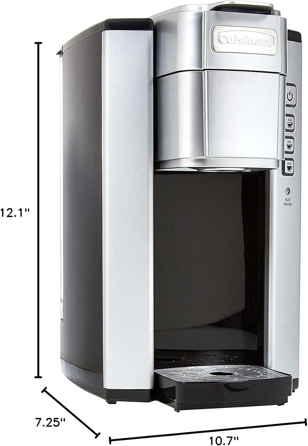 Cuisinart SS-5P1 Single-Serve 40-Ounce Coffeemaker, Stainless Steel,Silver