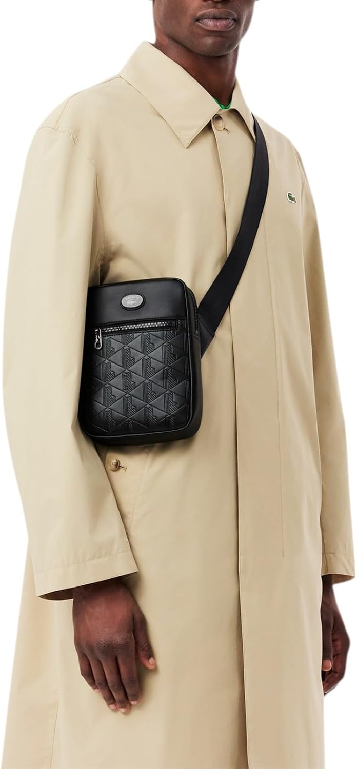 Lacoste Men's Vertical Camera Bag