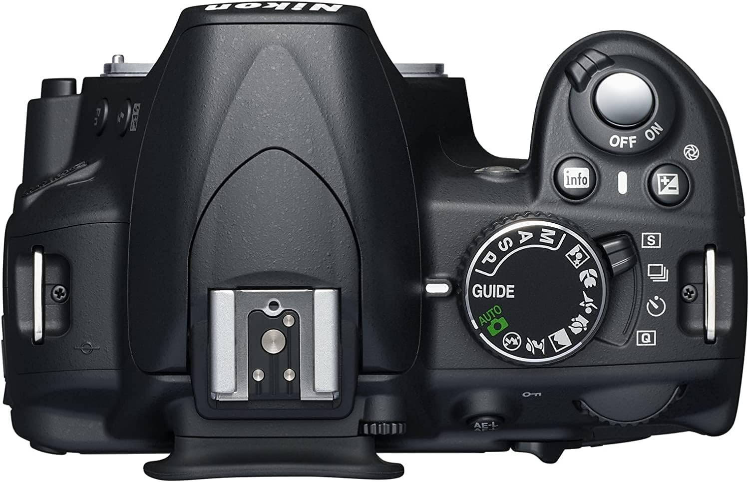 Nikon D3100 14.2MP DX-Format DSLR Digital Camera (Body Only) (25470B) - (Black) - (Renewed)