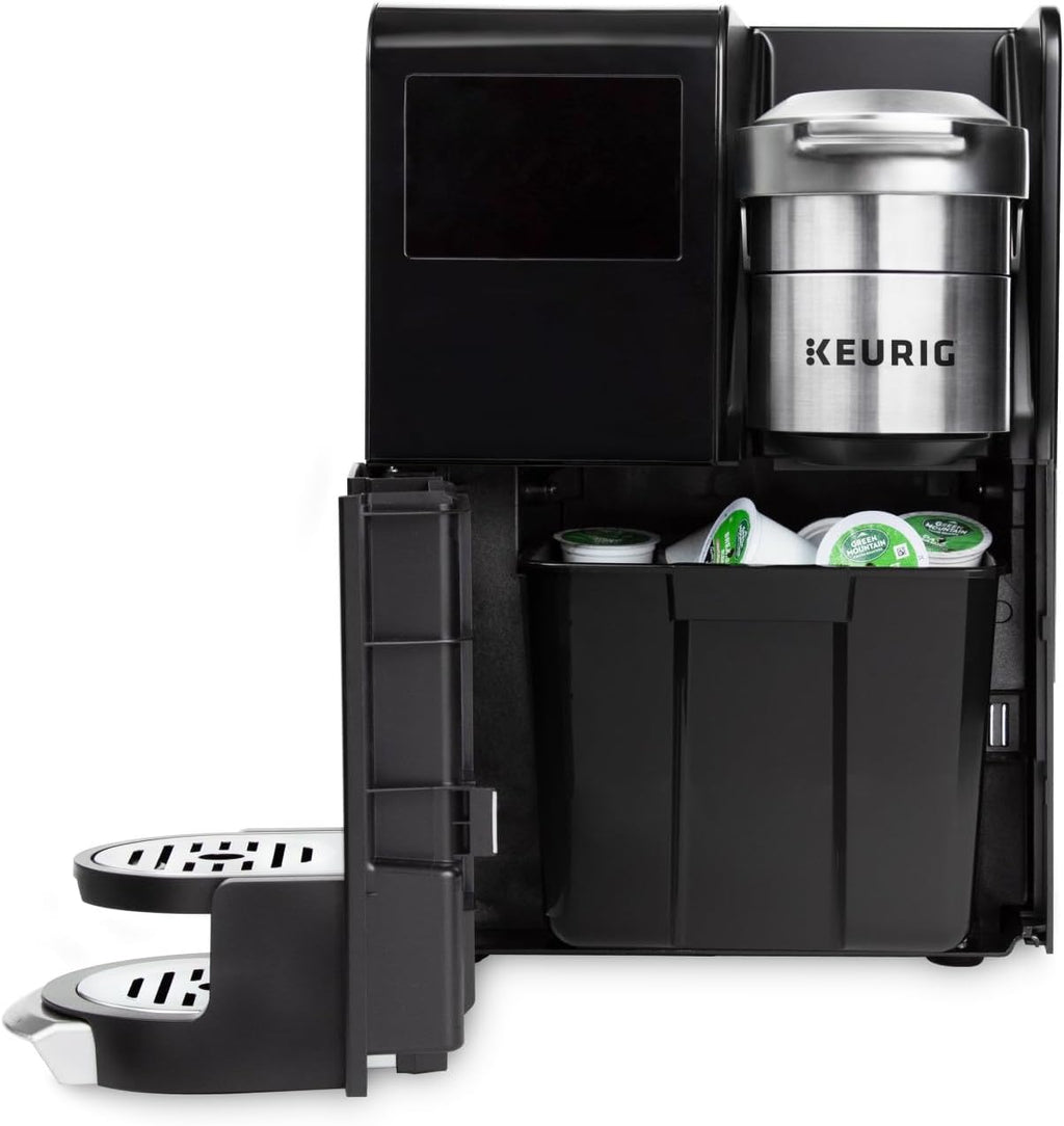 Keurig K-3550 Large Business Single Serve Coffee Maker, Plumbed, Silver/Black
