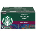 Starbucks French Roast K-Cups for Keurig, Dark Roast - 144 Count