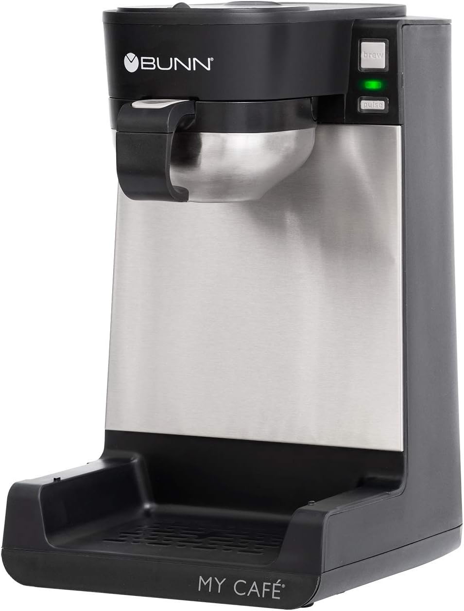 BUNN MCU My Cafe Single Cup Multi Use Coffee Brewer (Black/SST)