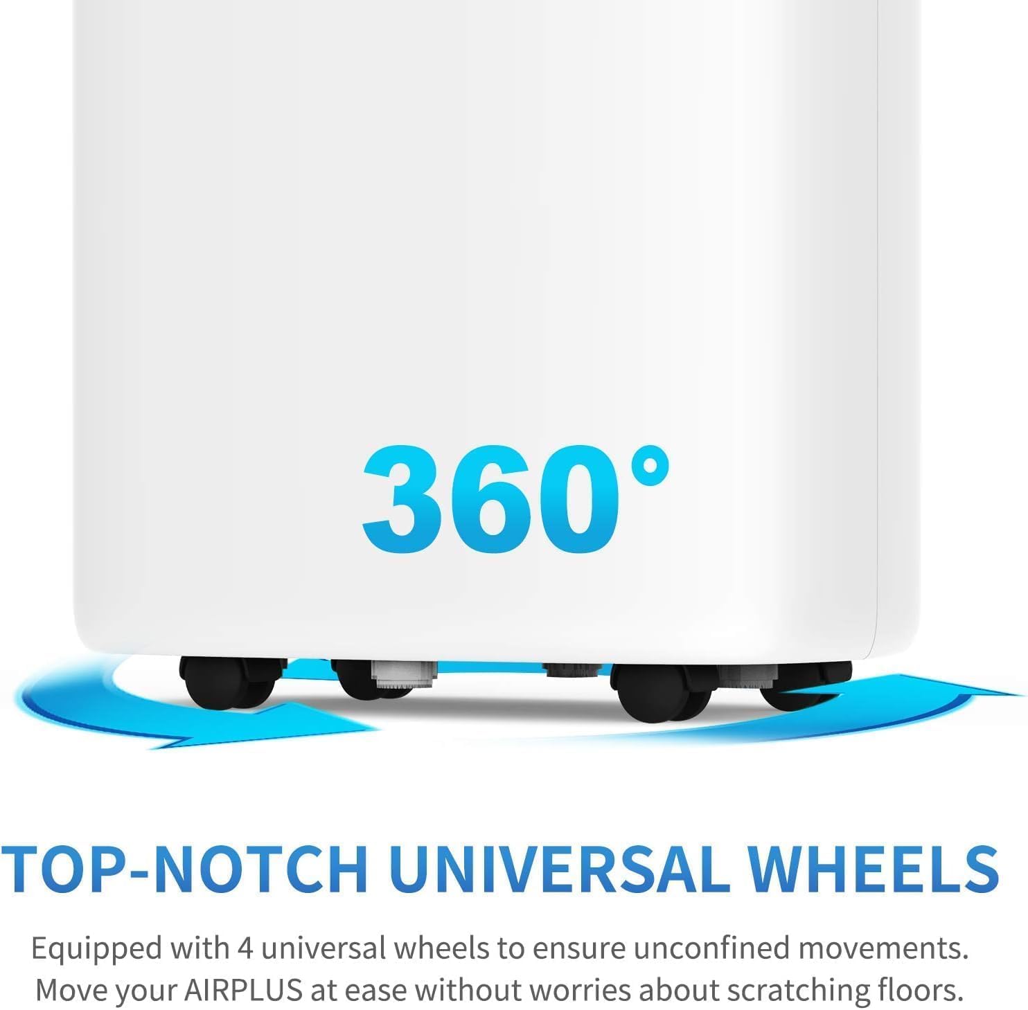 AIRPLUS 1,500 Sq. Ft Dehumidifier for Basement, 30 Pints Powerful Dehumidifier for Home, Large Rooms, Bedrooms, Sufficient Capacity Water Tank with Drain Hose (AP1907)