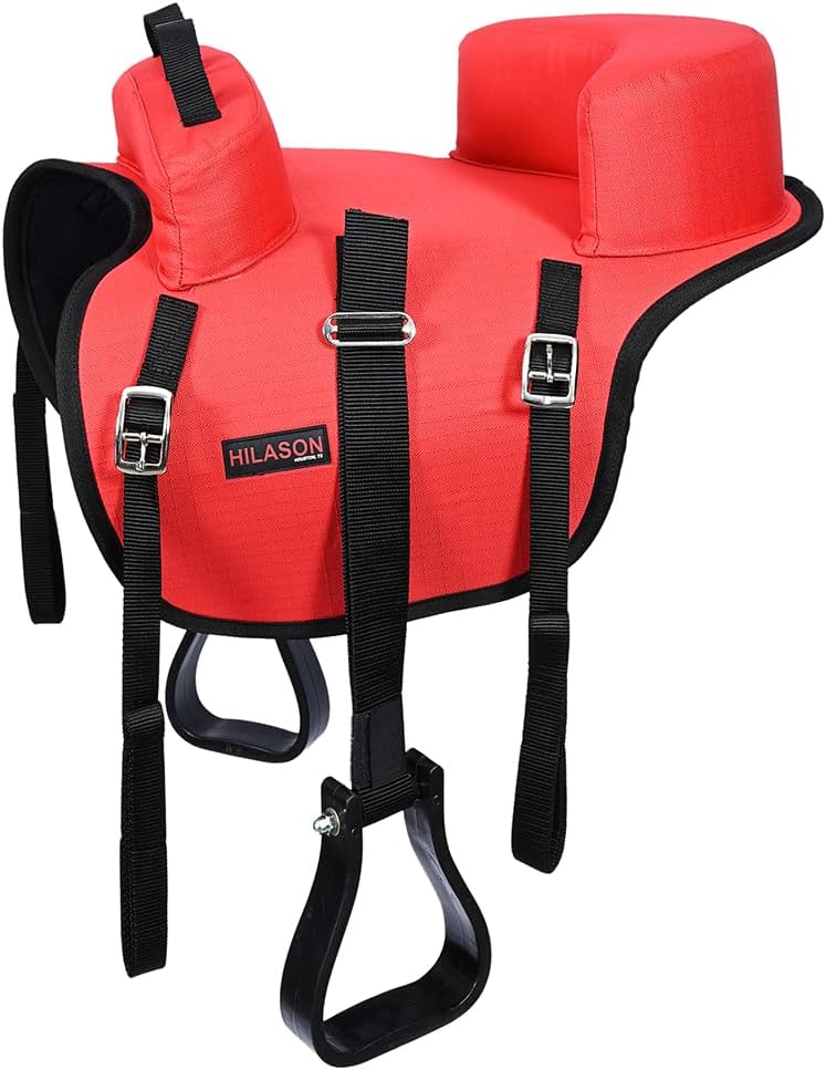 HILASON Western Horse Saddle Buddy Seat for Kids | Compatible with Horses Children Junior Equestrian