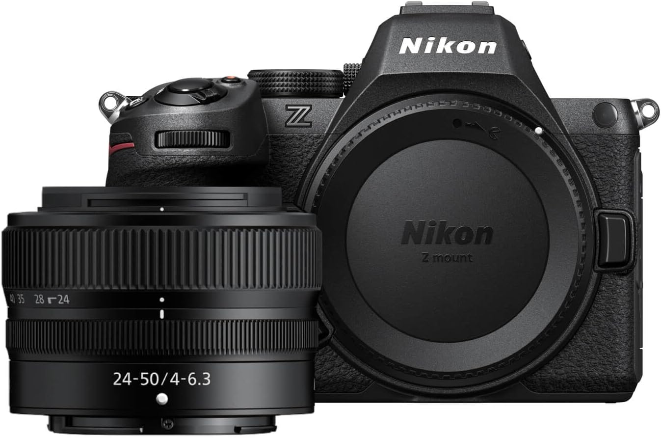 Nikon Z5 II with Wide-Angle Zoom Lens | Full-Frame mirrorless Stills/Video Camera with 24-50mm Zoom Lens | Nikon USA Model