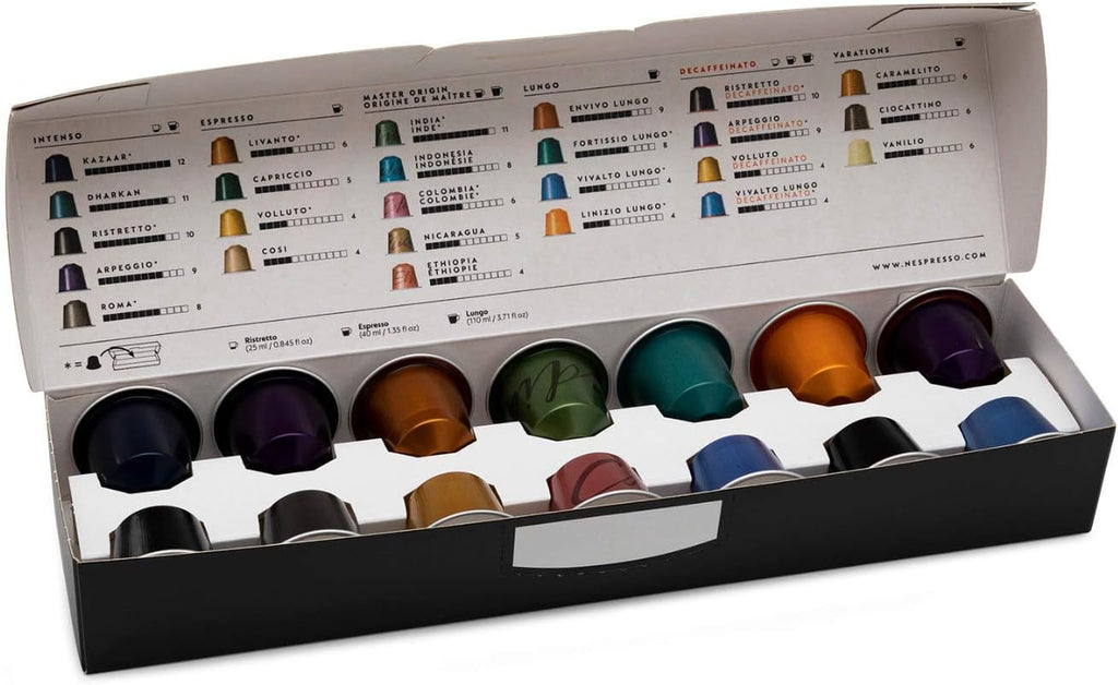 Nespresso Essenza Mini Coffee and Espresso Machine by De'Longhi, 1150 watts, 110ml, Black