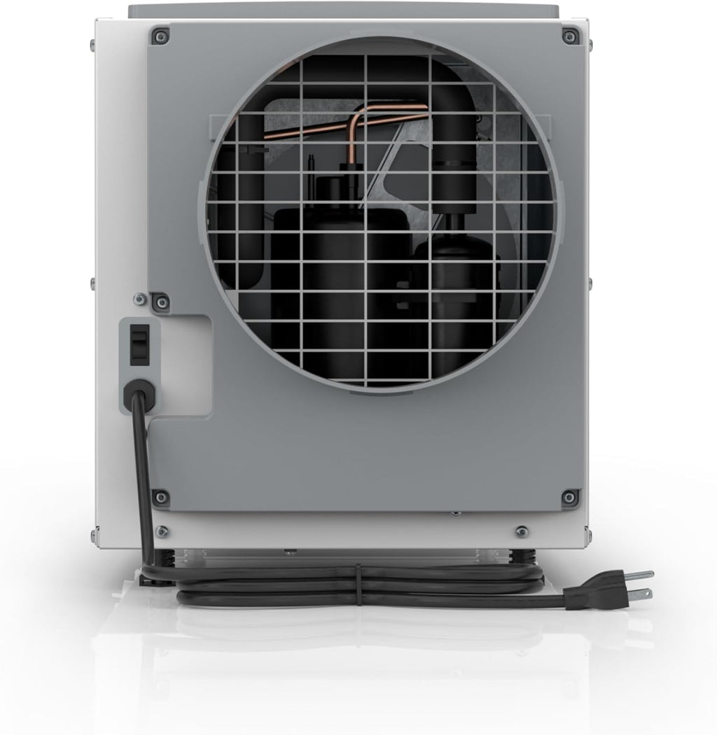 AprilAire E100 Pro 100-Pint Whole-House Dehumidifier, Energy Star Certified, Commercial-Grade Whole-Home Dehumidifier for Basement, Crawlspace, or Whole House up to 5,500 sq. ft.