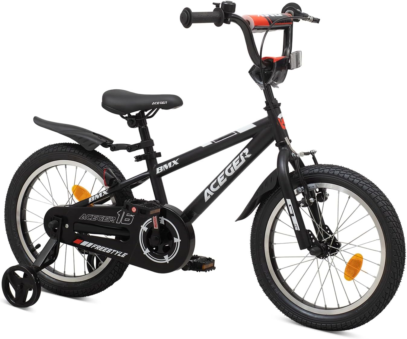 ACEGER Kids Bike for Ages 2-12 Years Old Boys Girls and Toddler, 12 14 16 18 Inch Children Bicycle with Training Wheels, 20 Inch Bike with Kickstand, Multiple Colors.