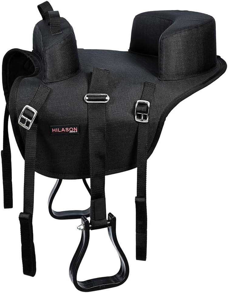 HILASON Western Horse Saddle Buddy Seat for Kids | Compatible with Horses Children Junior Equestrian