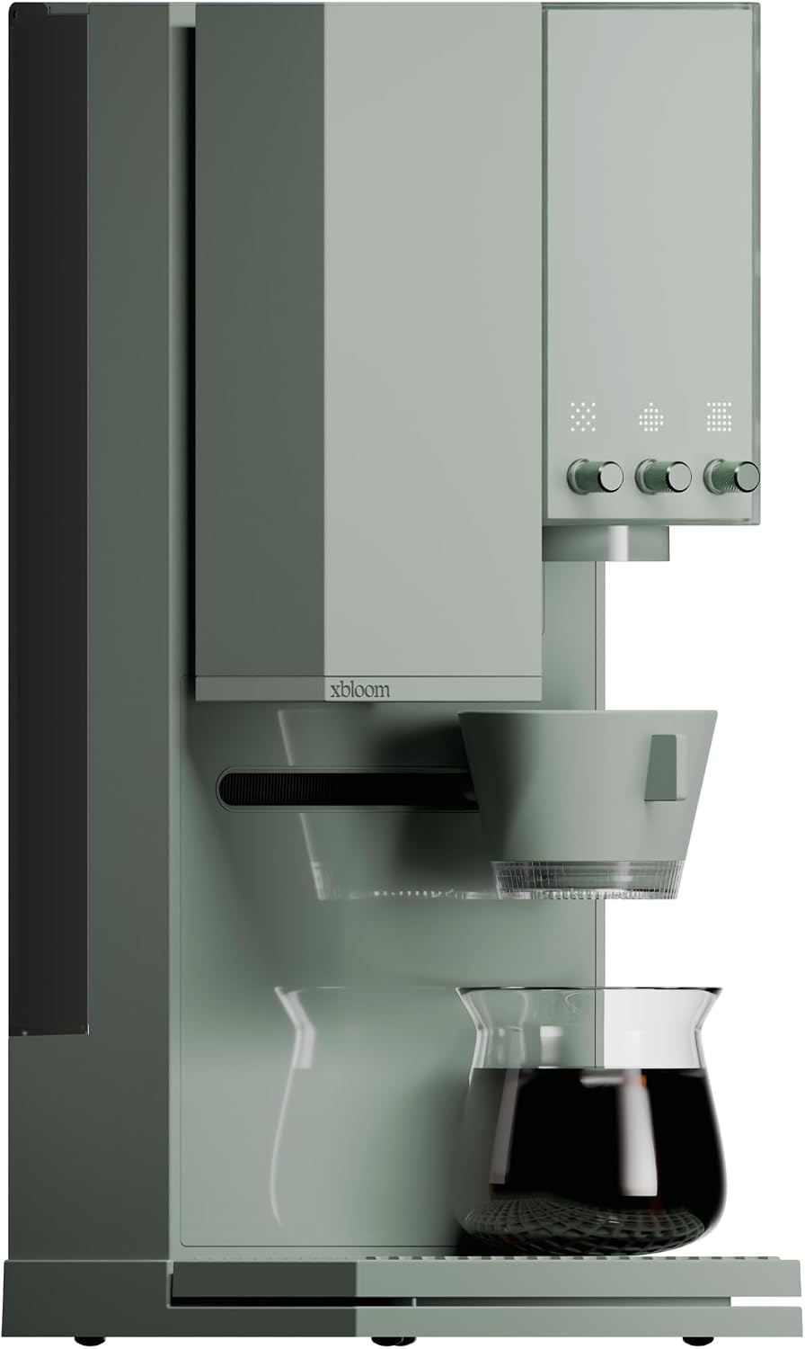 xBloom Studio Coffee Machine – Drip Coffee Maker with Built-in Grinder and Scale, 3 Automation Levels, App Connected Pour Over Coffee Maker for Home and Office, Sage Green