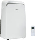 Amazon Basics 4-In-1 Portable Air Conditioner with Remote, Timer, Sleep Mode, Auto Swing, Cool/Heat/Dry/Fan-Only Functions, 13500 BTU (ASHRAE), Cools Up to 550 Sqf, Energy Saving, White