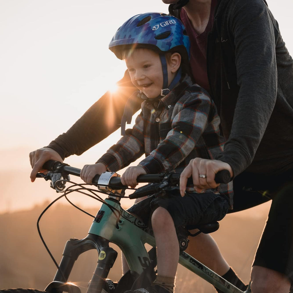 Kids Ride Shotgun - Child Bike Seats - Front Mounted, for Children Aged 2~5 Years, Fits Most Adult Modern Mountain Bikes, Adjustable for Comfort