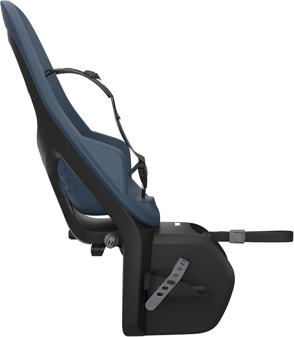 Thule Yepp 2 Mounted Child Bike seat, Adjustable footrests, 5-Point Harness and Easy to Mount Design