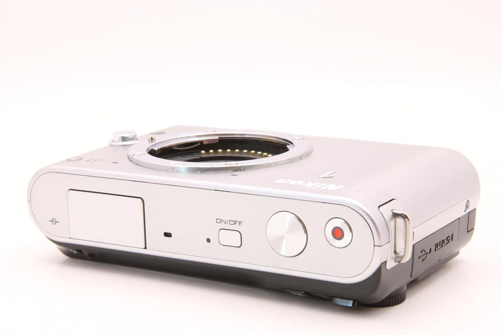 Nikon 1 J1 10.1 MP HD Digital Camera Body Only (Silver)