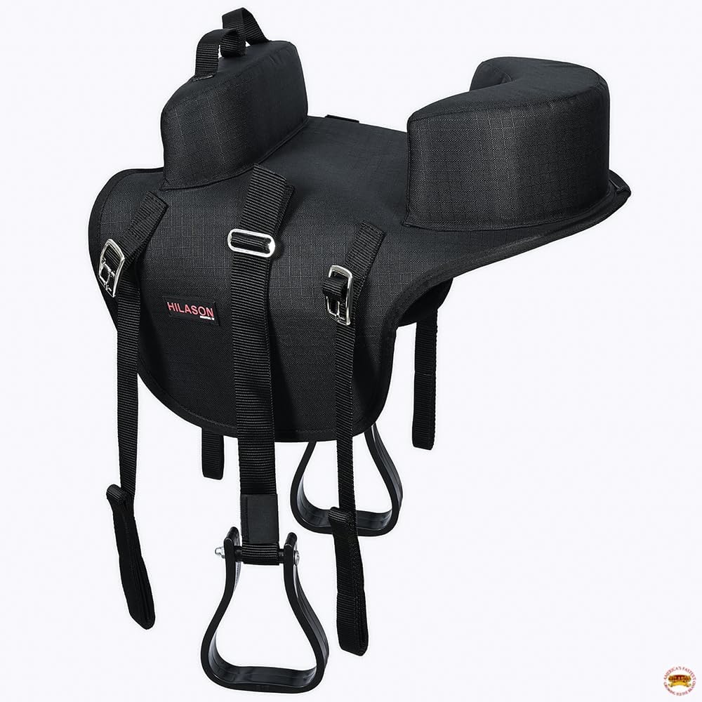 HILASON Western Horse Saddle Buddy Seat for Kids | Compatible with Horses Children Junior Equestrian