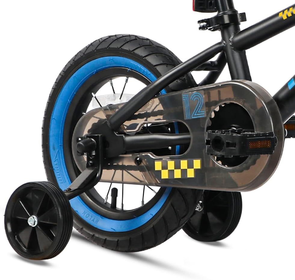 Glerc NuNu 12 14 16 Inch Kids Bike BMX Style for 2-8 Years Old Boys Girls, Toddler Bicycles with Training Wheels & Coaster Brake, Multiple Colors | Toddler Bicycles, Training Wheels, Coaster Brake, Toddler Bicycles, Training Wheels, Coaster Brake