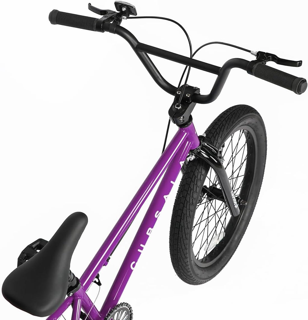 cubsala Freestyle BMX Bike, 18 20 Inch Kids Bicycle for 5-13 Years Old Kids and Beginner Level Rider, Multiple Colors