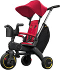 Doona Liki Trike S3, Flame Red - 5-in-1 Compact, Foldable Tricycle - Suitable for Toddlers 10 to 36 Months
