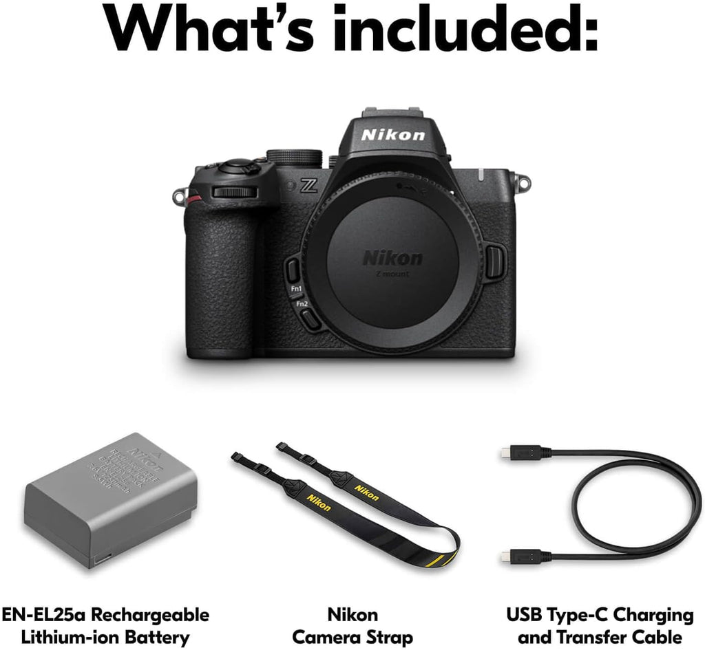 Nikon Z50 II | Compact mirrorless Stills/Video Camera with Easy Color presets and Wireless Photo Sharing | Nikon USA Model