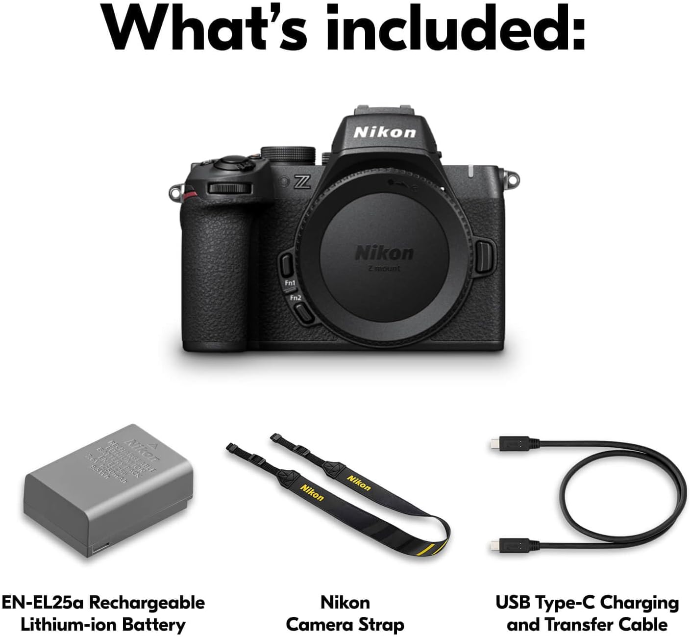 Nikon Z50 II | Compact mirrorless Stills/Video Camera with Easy Color presets and Wireless Photo Sharing | Nikon USA Model