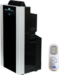 Whynter Portable Air Conditioner 14,000 BTU & Heater with Dual Hose Dehumidifier & Cooling Fan for 500 Sq Ft Rooms, Includes AC Unit Window Kit, ARC-14SH (9,200 SACC)